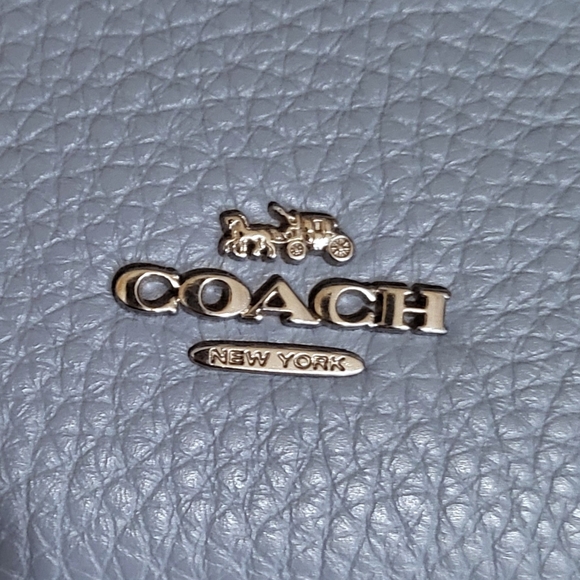 COACH Pebble Convertible Backpack Purse - Picture 8 of 9